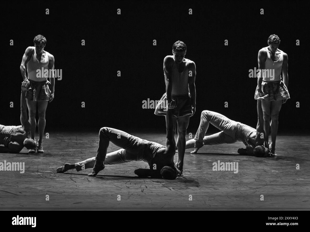Allo Staatsoper di Berlino: Jean-Christophe Maillot, direttore artistico e coreografo capo dei Ballets de Monte-Carlo dal 1993, con 'altro CAN Foto Stock