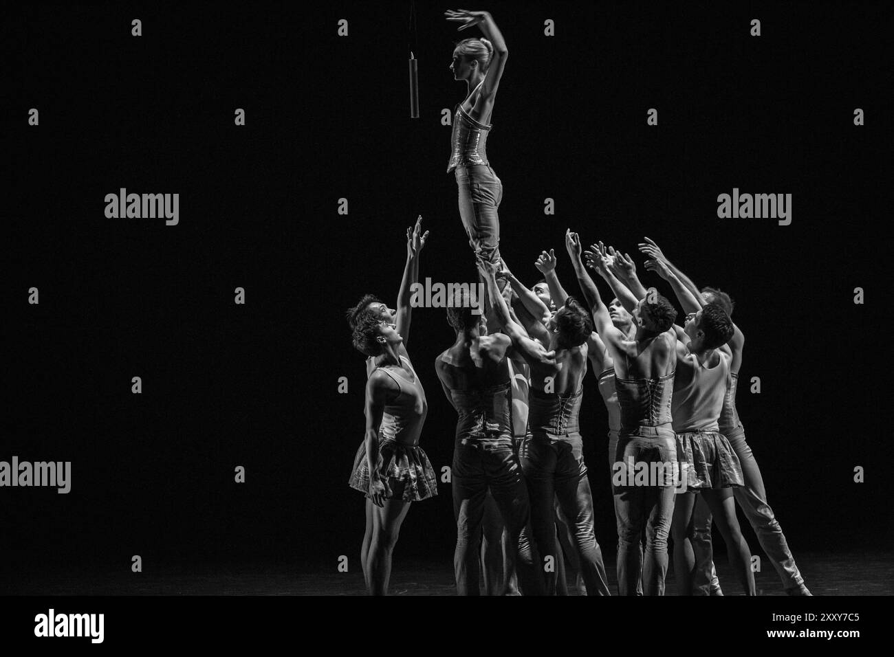 Allo Staatsoper di Berlino: Jean-Christophe Maillot, direttore artistico e coreografo capo dei Ballets de Monte-Carlo dal 1993, con 'altro CAN Foto Stock