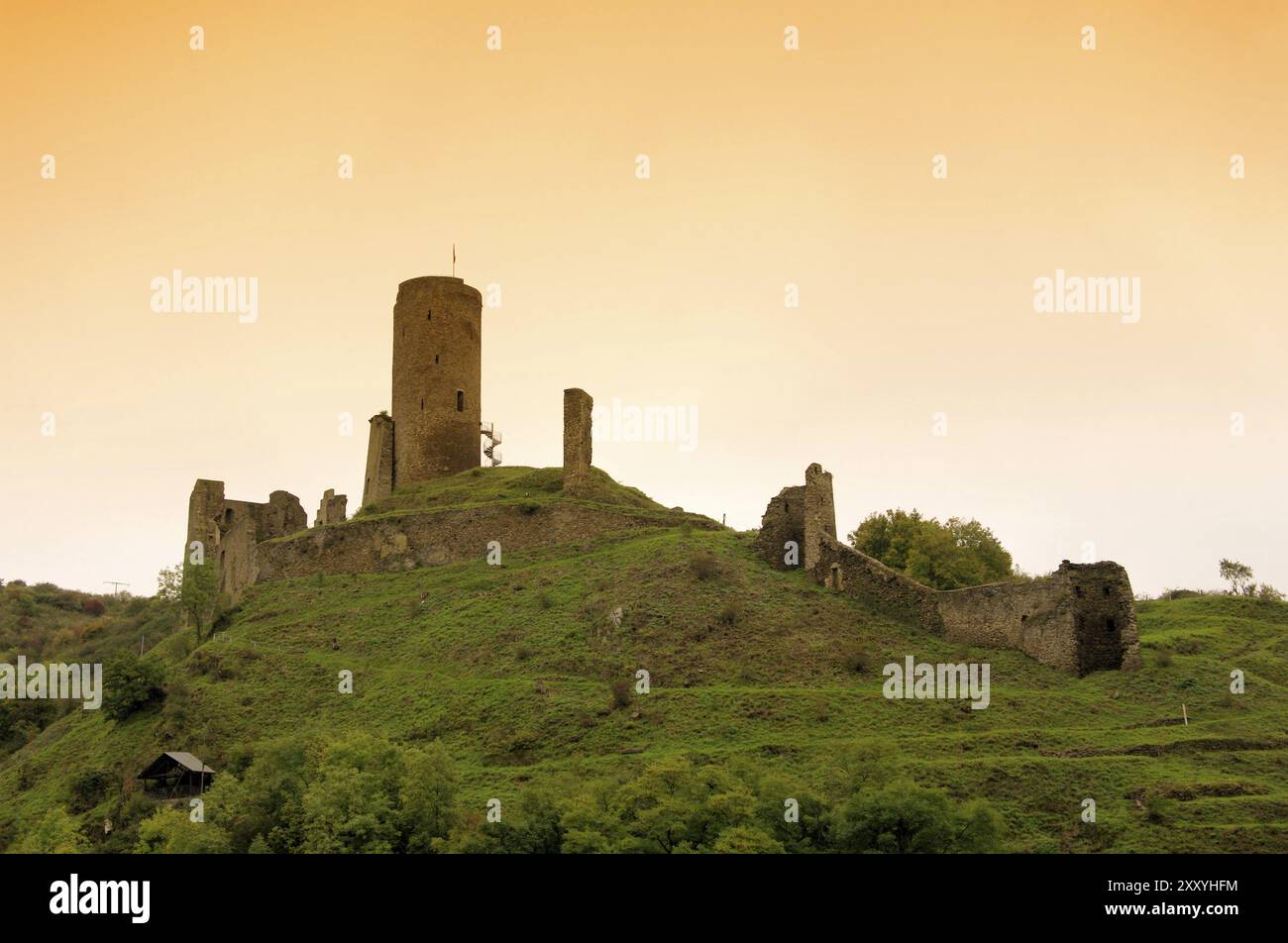 Castello di Monreal, castello di Monreal 07 Foto Stock