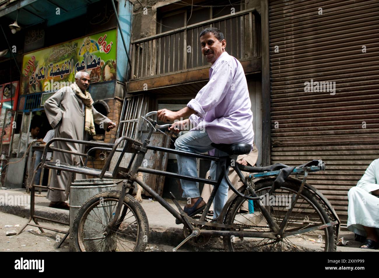 Vita quotidiana al Cairo islamico, al Cairo, in Egitto. Foto Stock