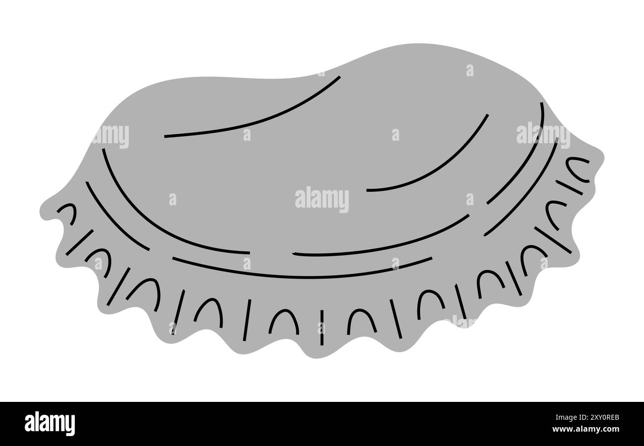 tappi in metallo da flaconi in vetro. Questi tappi, che mostrano segni di usura, sono perfetti per progetti relativi al riciclaggio, Illustrazione Vettoriale