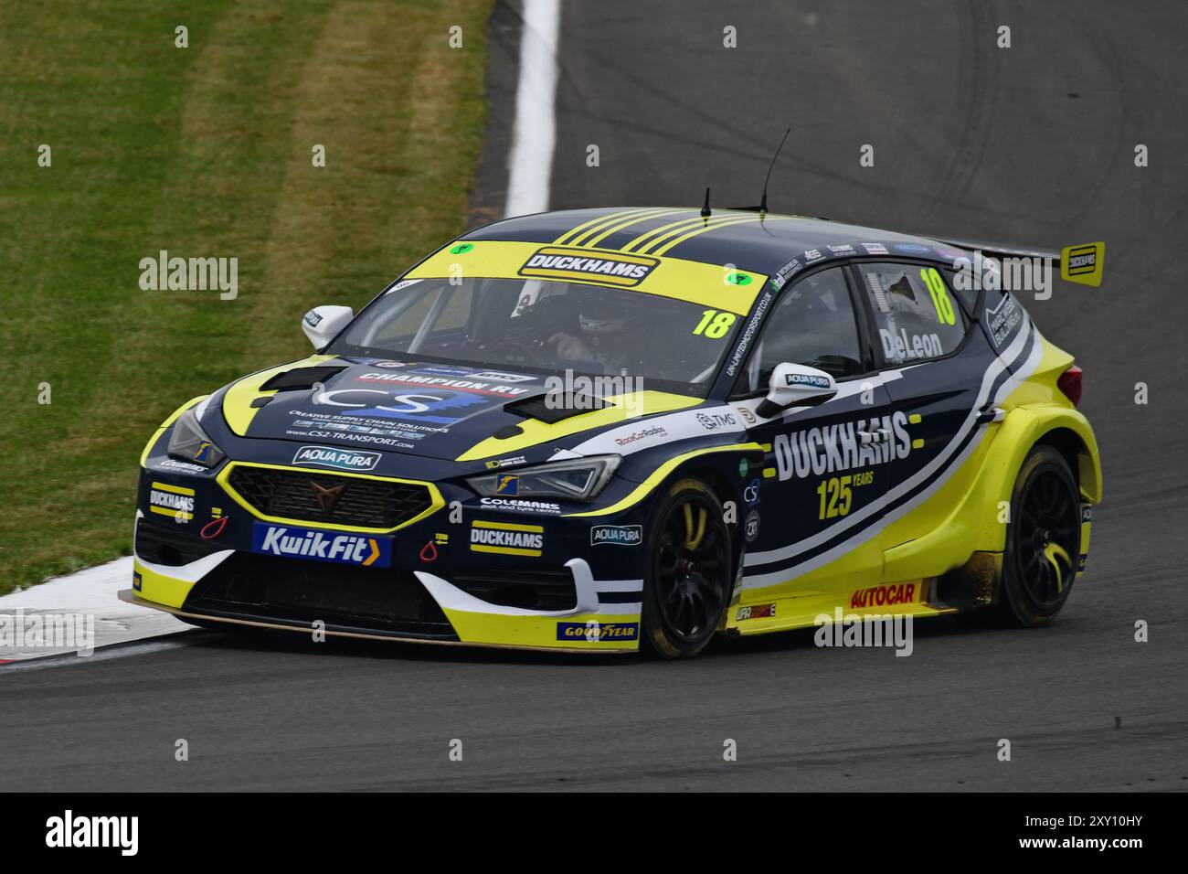 Daryl Deleon, Cupra Leon, Duckhams Racing con un-Limited Motorsport, Round 22, BTCC, British Touring Car Championship, round 22, 23 e 24 dei 20 Foto Stock