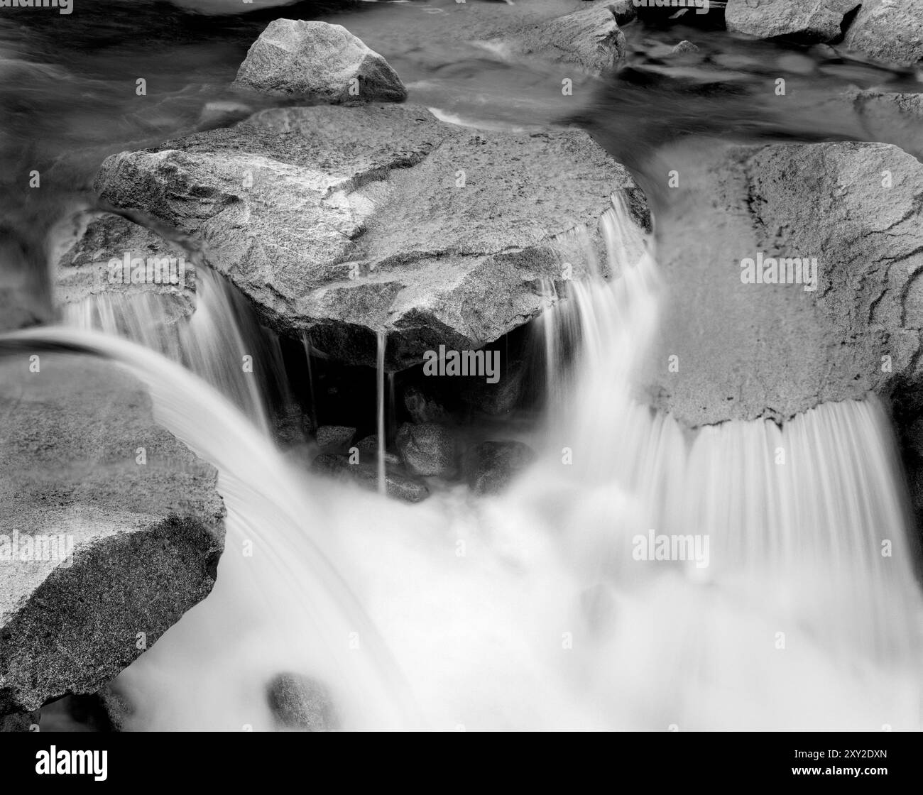 BW02008-00....WASHINGTON - cascata lungo il fiume Skokomish. Foto Stock