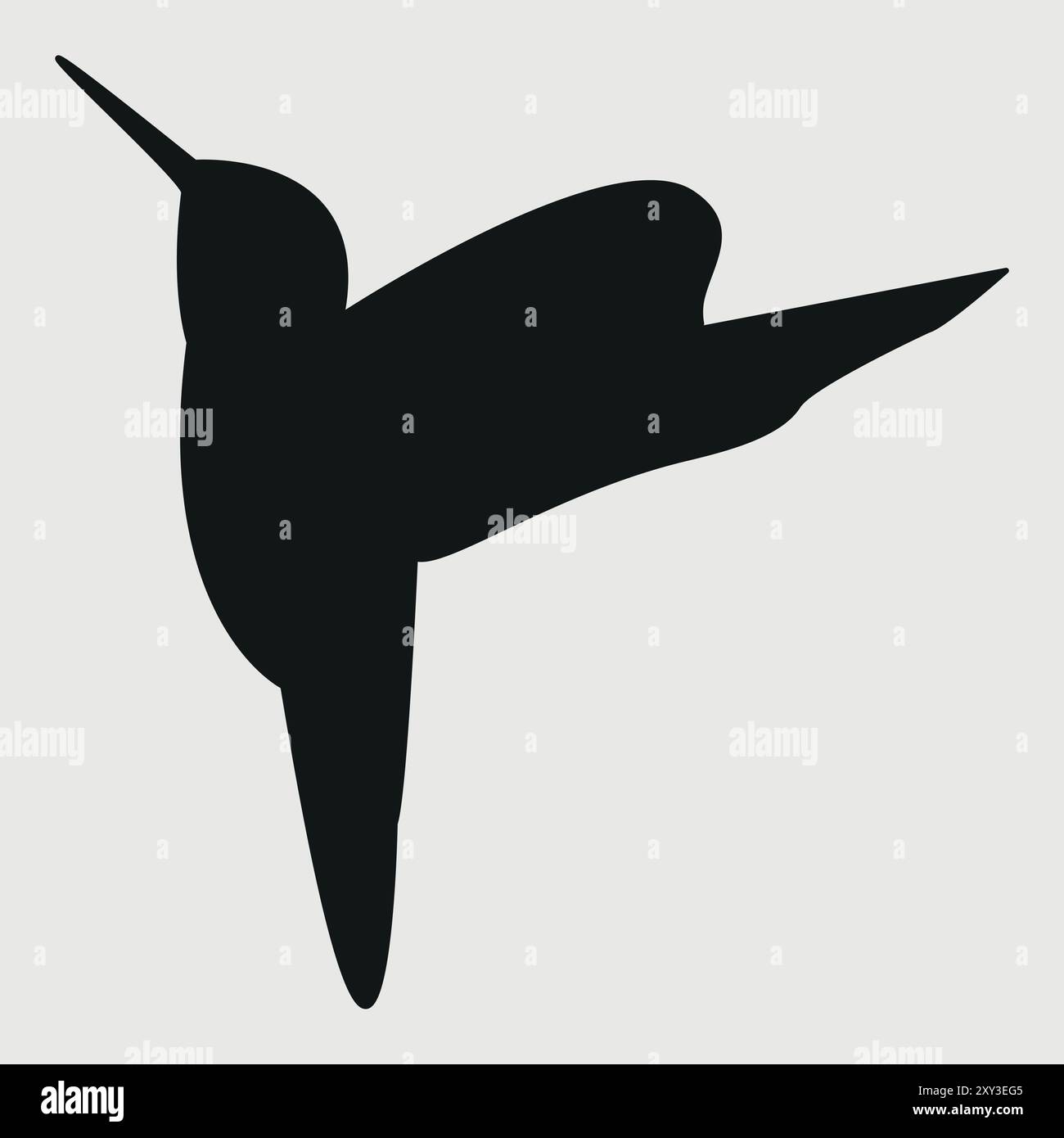 illustrazione vettore di colibrì, vettore di colibrì, illustrazione di colibrì, silhouette di colibrì, vettore di uccelli, illustrazione uccello. Illustrazione Vettoriale