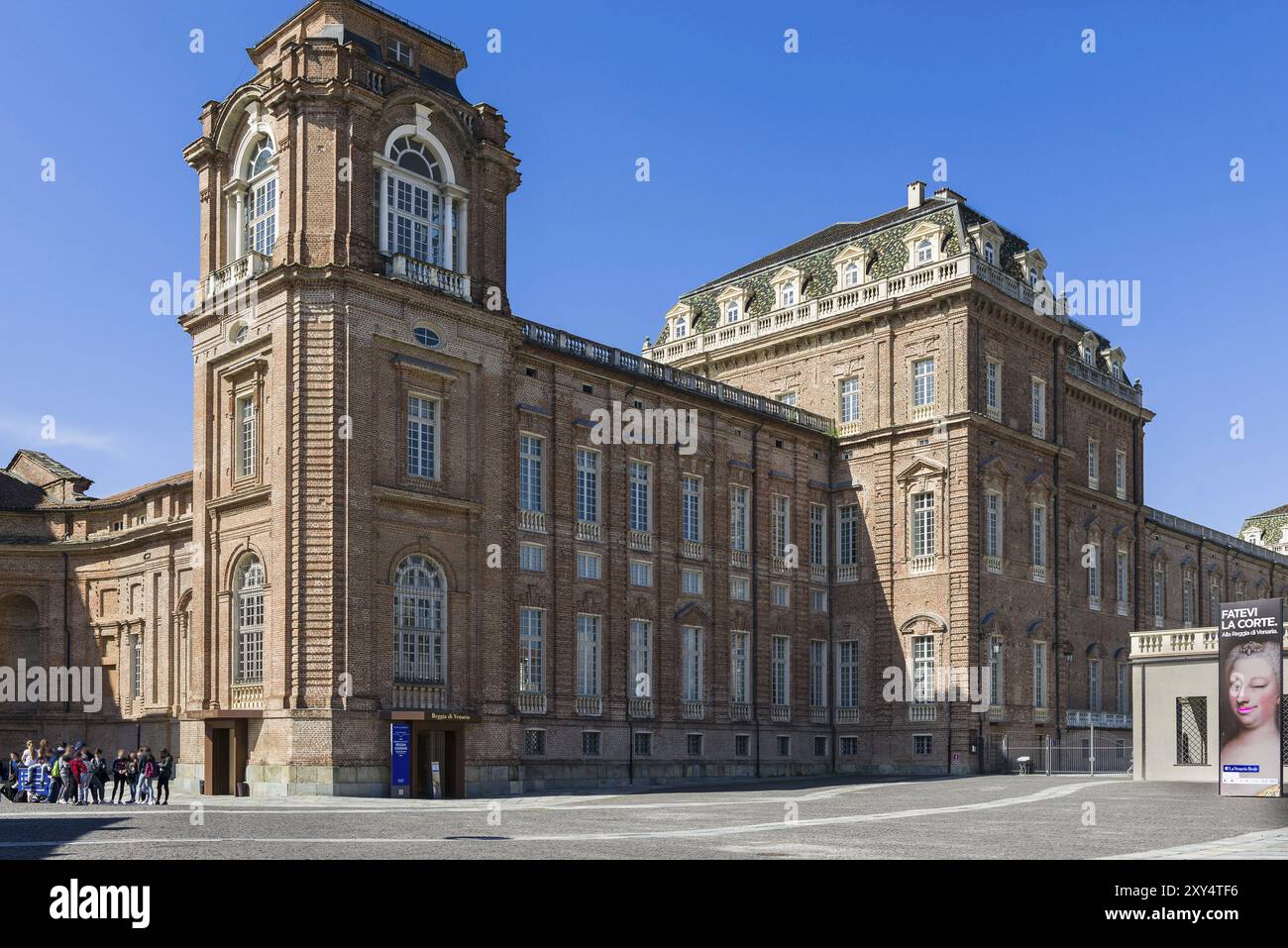 La reggia di Venaria, una delle residenze della casa reale di Savoia, inclusa nel patrimonio dell' Unesco Foto Stock