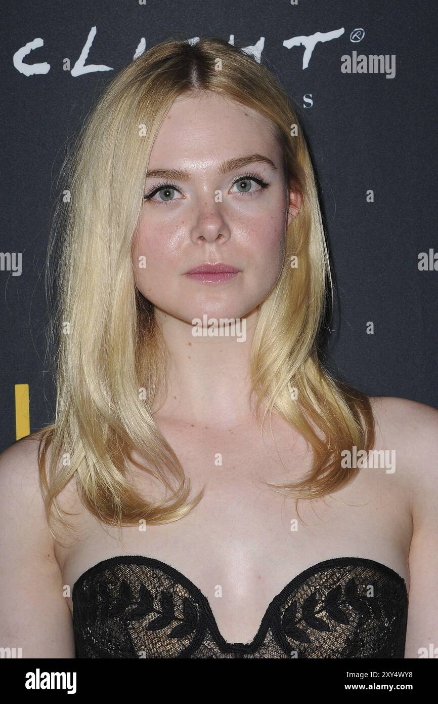 Elle Fanning al LA Film Festival 2018, proiezione di "Galveston" tenutasi all'ArcLight Culver City di Culver City, USA, il 23 settembre 2018 Foto Stock