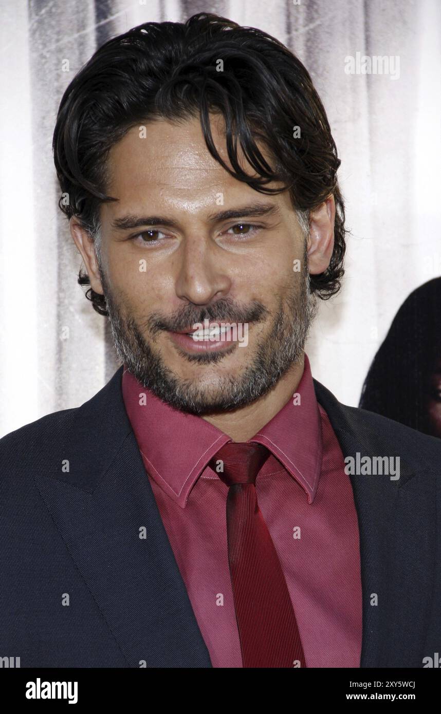 HOLLYWOOD, CALIFORNIA, 21 GIUGNO 2011: Joe Manganiello alla premiere della quarta stagione della HBO di "True Blood" tenutasi presso l'ArcLight Cinemas di Hollywood, USA, il 21 giugno Foto Stock