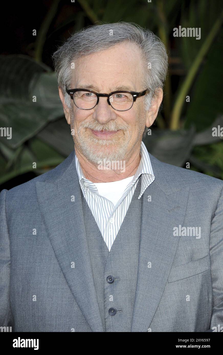 Steven Spielberg in occasione della prima di Los Angeles di "Jurassic World: Fallen Kingdom", tenutasi il 12 giugno presso la Walt Disney Concert Hall di Los Angeles, USA, Foto Stock