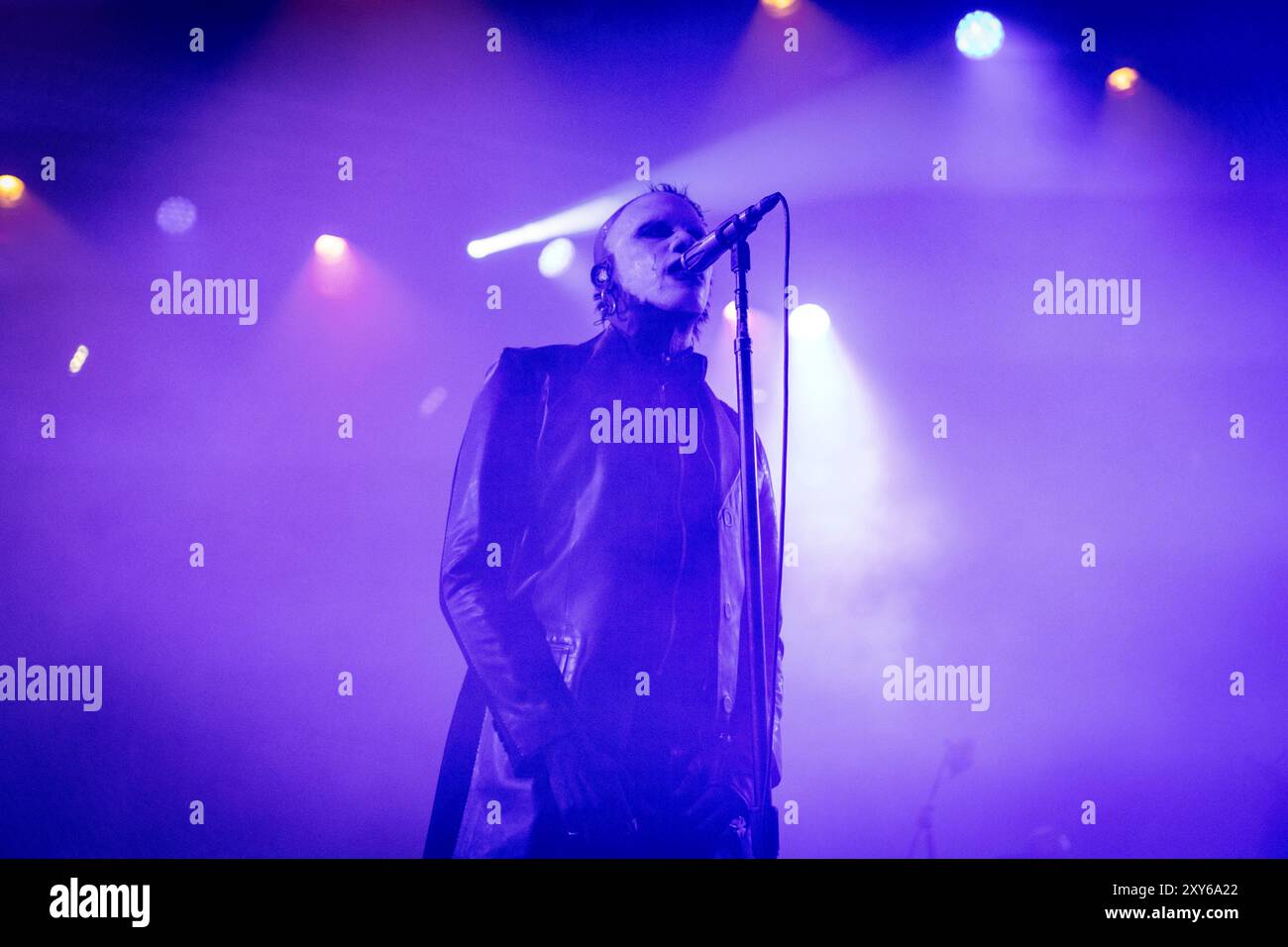 Yves Tumor in concerto al Castello Sforzesco di Milano. Foto di Davide Merli | Alamy Foto Stock