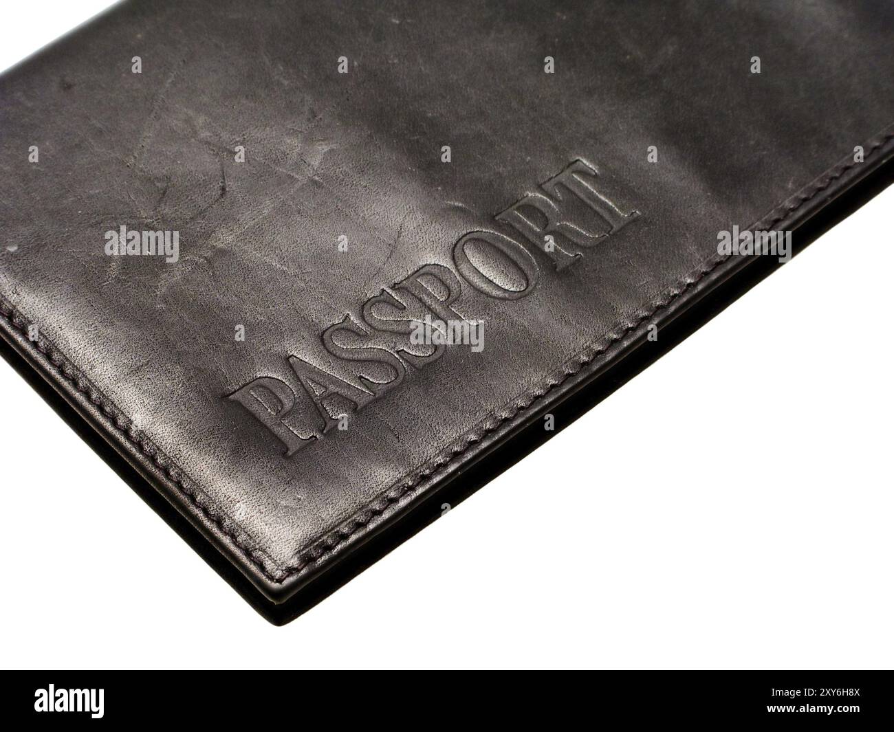 Passaporto documento di viaggio identità business card Foto Stock