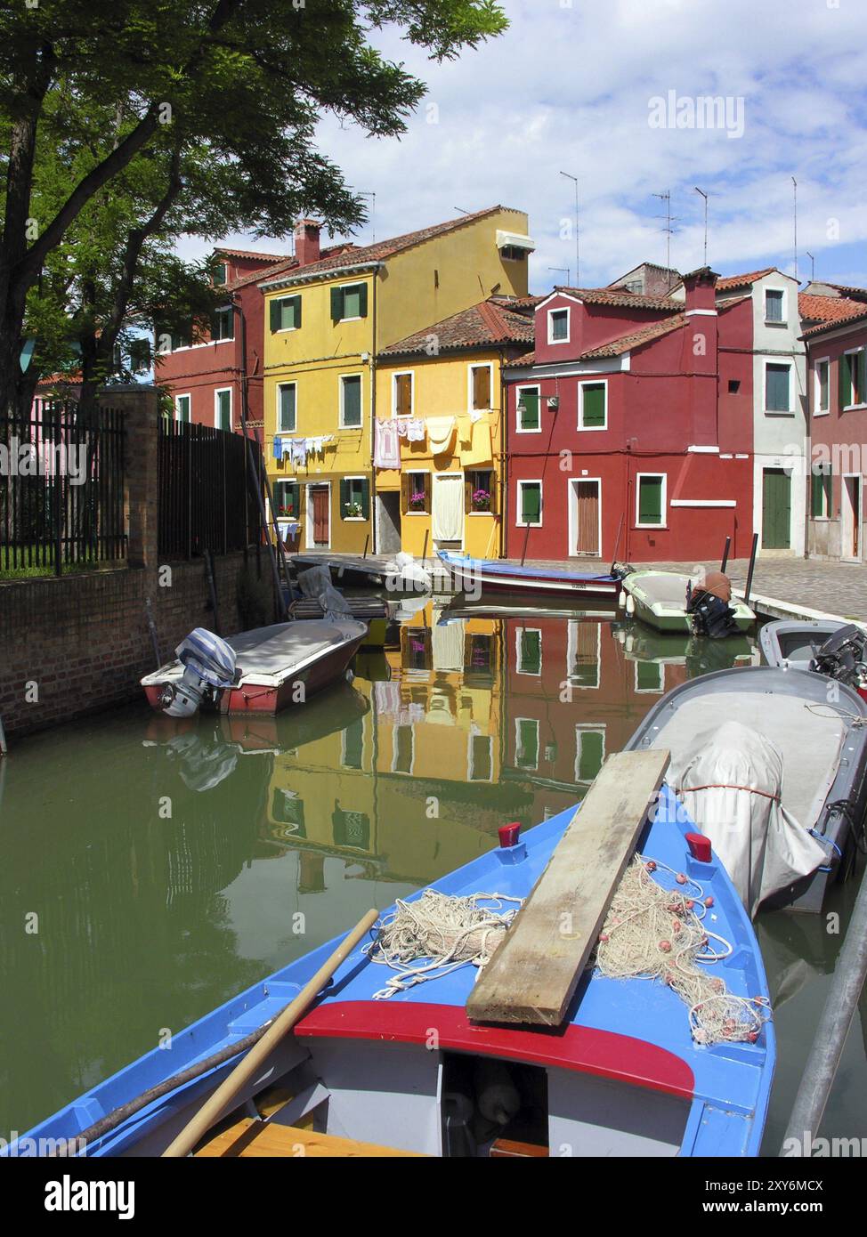 Burano Foto Stock