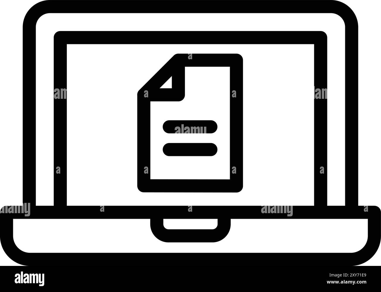 Illustrazione del progetto dell'icona del vettore di rapporto Illustrazione Vettoriale