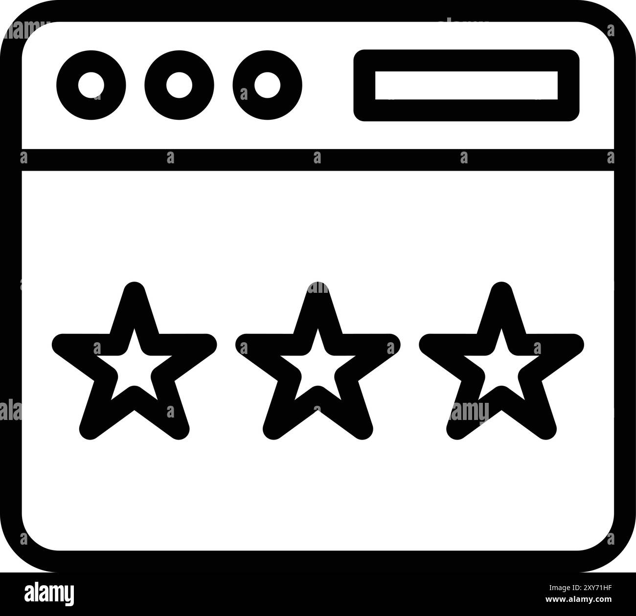 Illustrazione di progettazione dell'icona del vettore di feedback Illustrazione Vettoriale