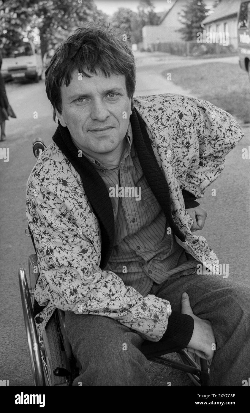 Germania, Mark Zwuschen, 01.06.1991, Seyfert, Ilja, Presidente dell'Associazione di Berlino per i disabili, membro del Bundestag PDS, cerimonia di apertura Foto Stock