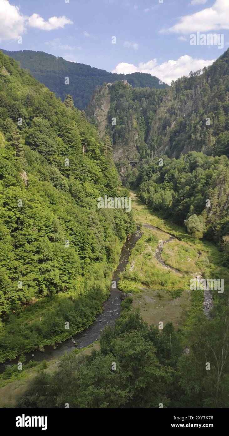 Monti Fagaras, Carpazi meridionali, Romania, Europa Foto Stock