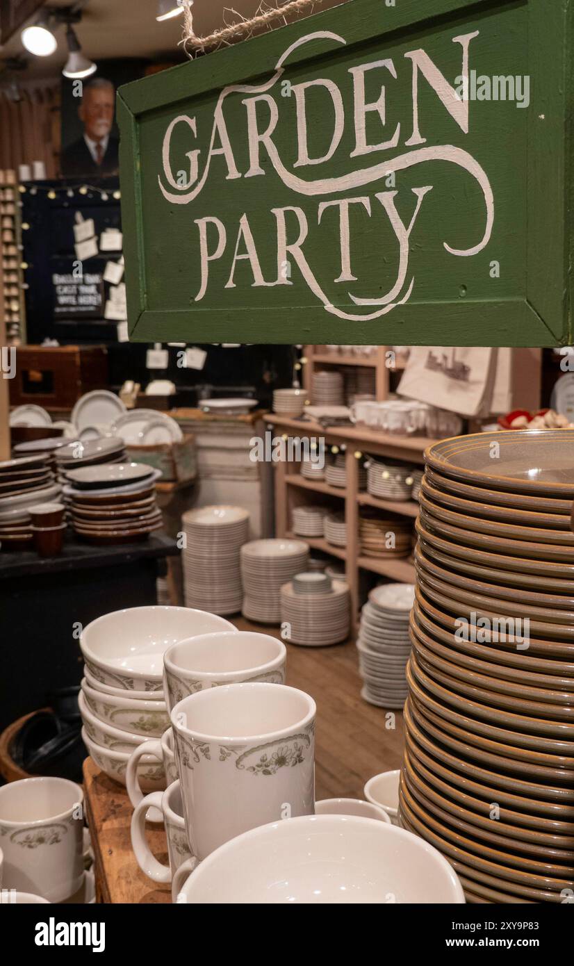 Fishs Eddy Home Goods Store, New York 2024, Stati Uniti Foto Stock