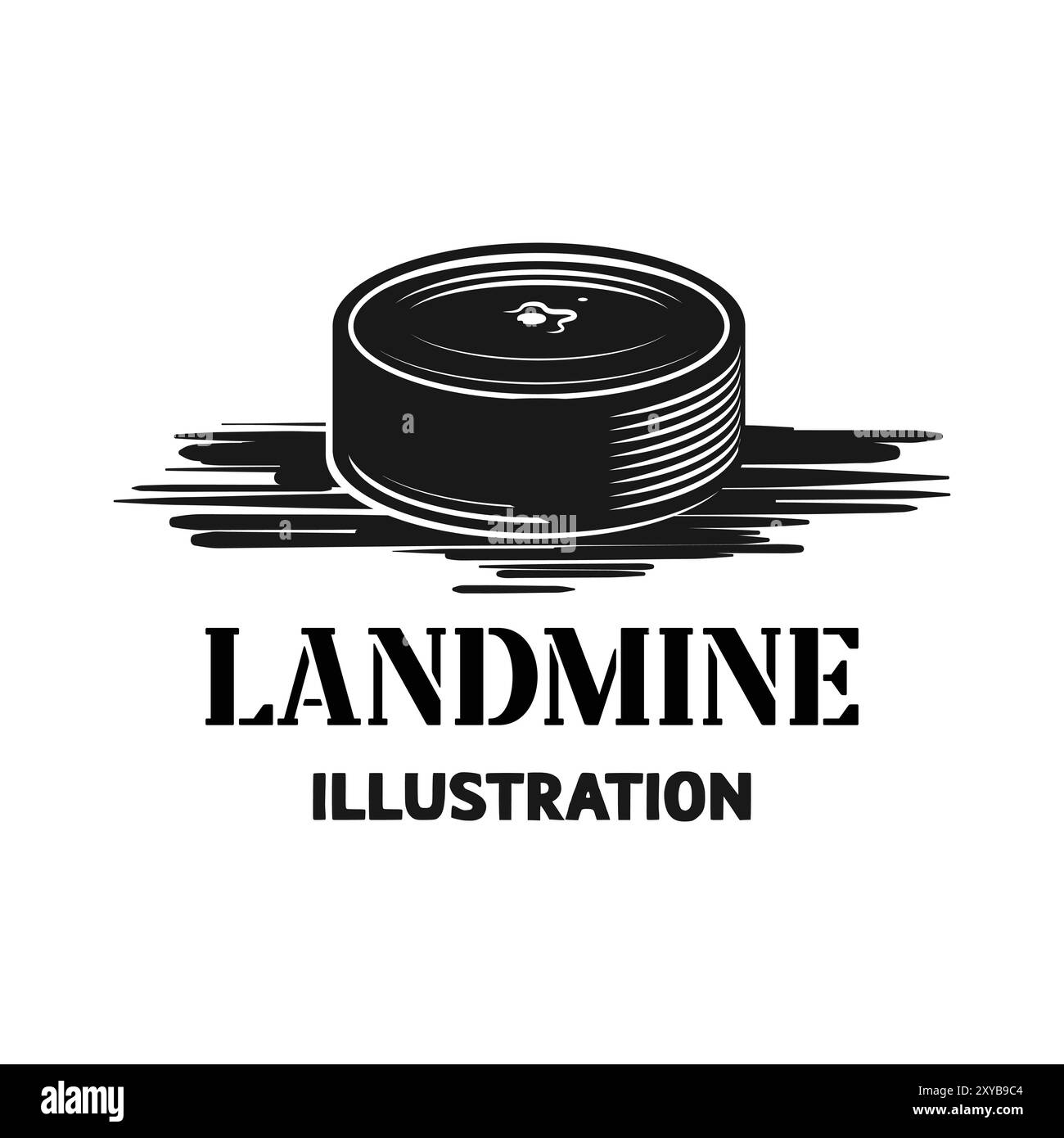 Vector di illustrazione di una miniera d'epoca retrò Illustrazione Vettoriale