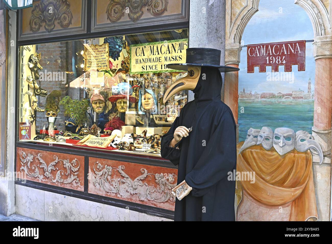 Ca' Macana, produttore di souvenir Foto Stock