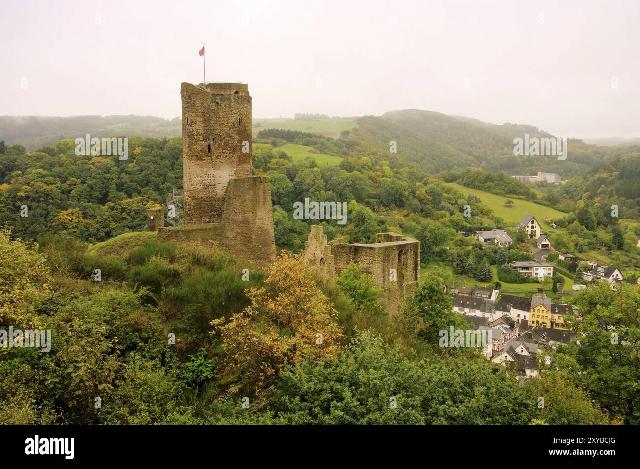 Castello di Monreal, castello di Monreal 06 Foto Stock