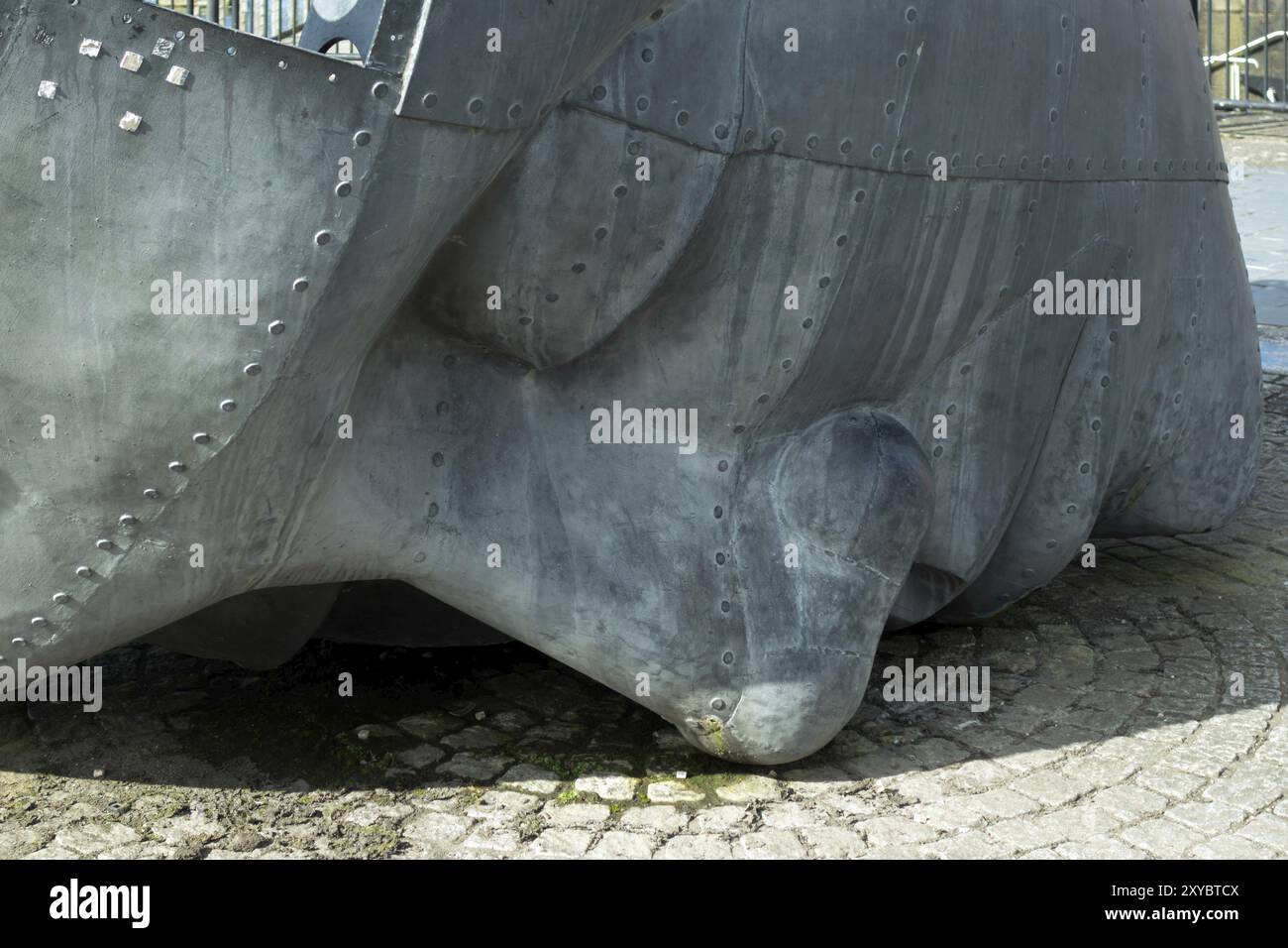 Dettaglio dal Merchant i marittimi Memoriale di guerra nella Baia di Cardiff Foto Stock
