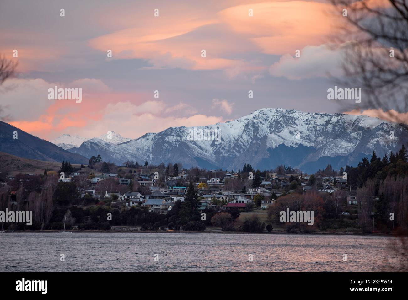 Wanaka, New Zealand South Island Foto Stock