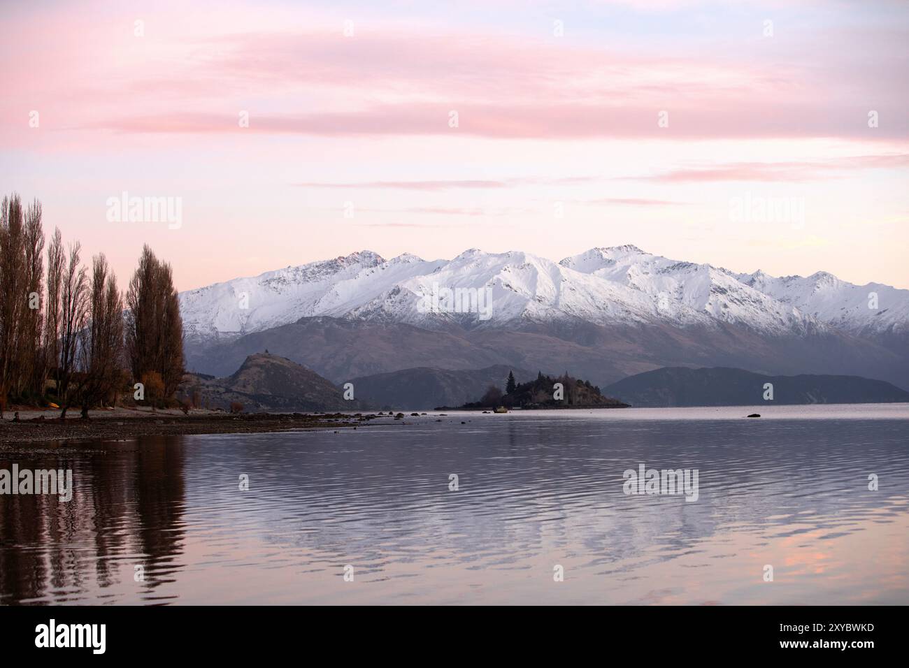 Wanaka, New Zealand South Island Foto Stock