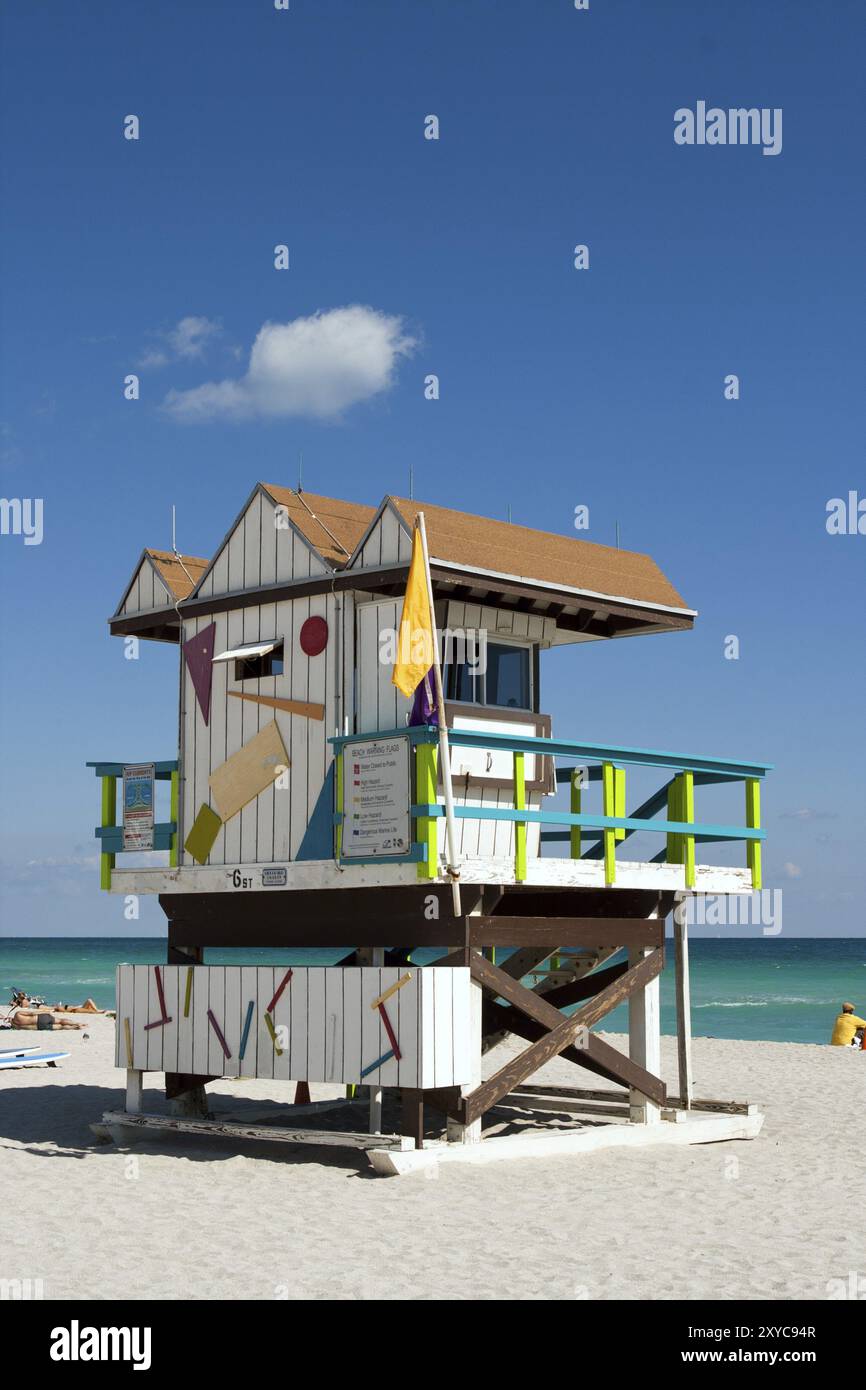 A Miami Beach Foto Stock