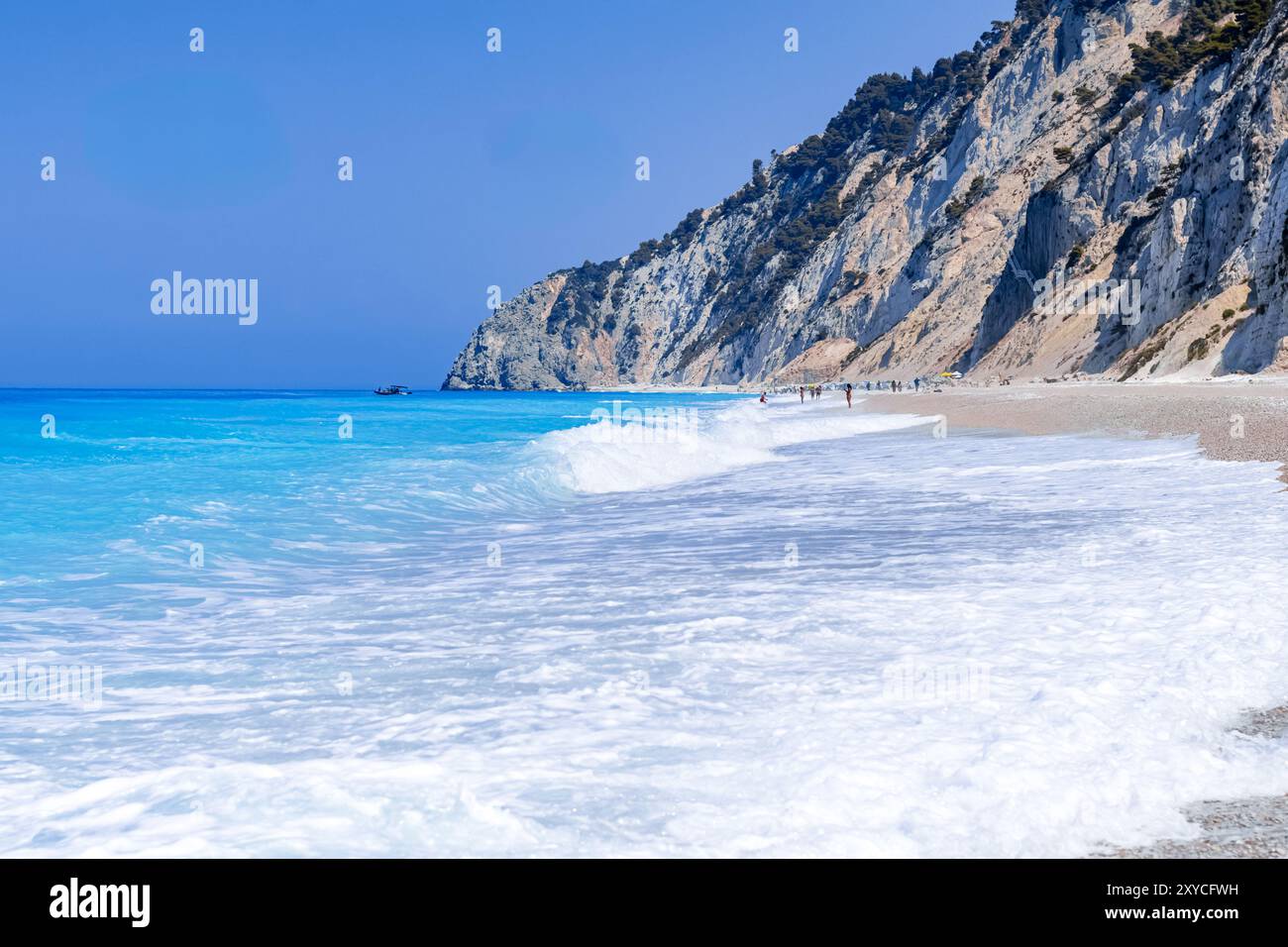 spiaggia delle onde Foto Stock