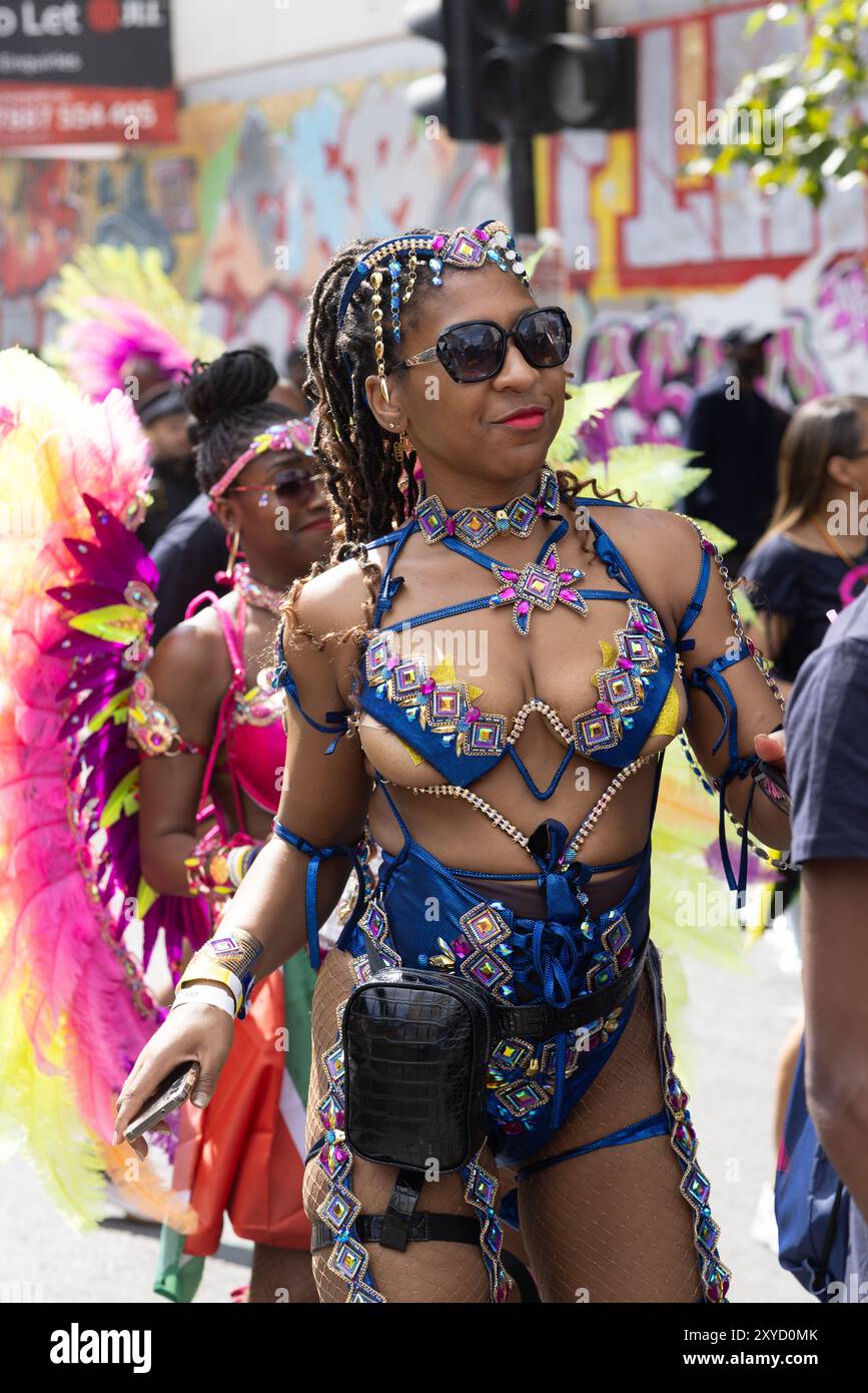 Carnevale di Notting Hill 2024 Foto Stock