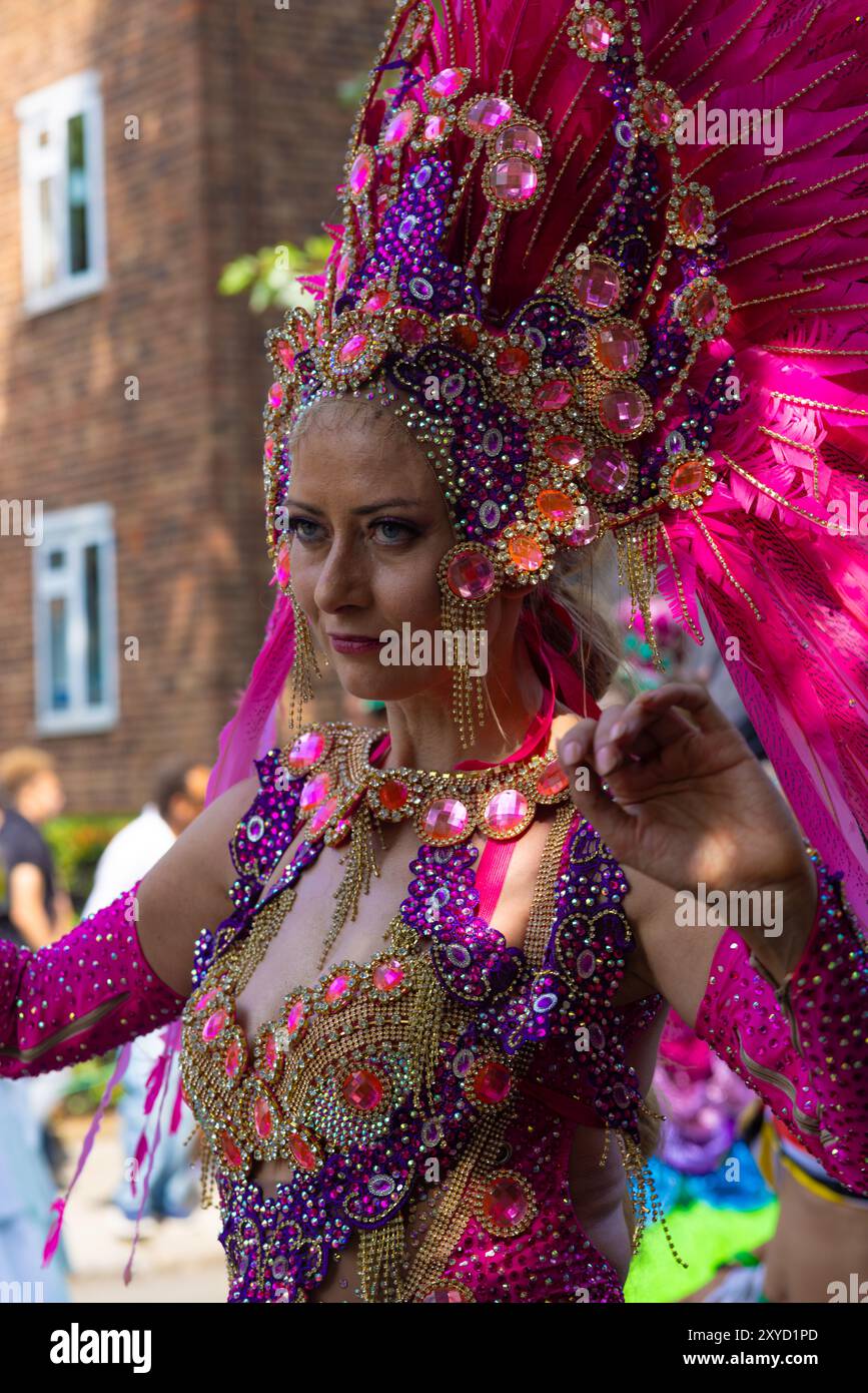 Carnevale di Notting Hill 2024 Foto Stock