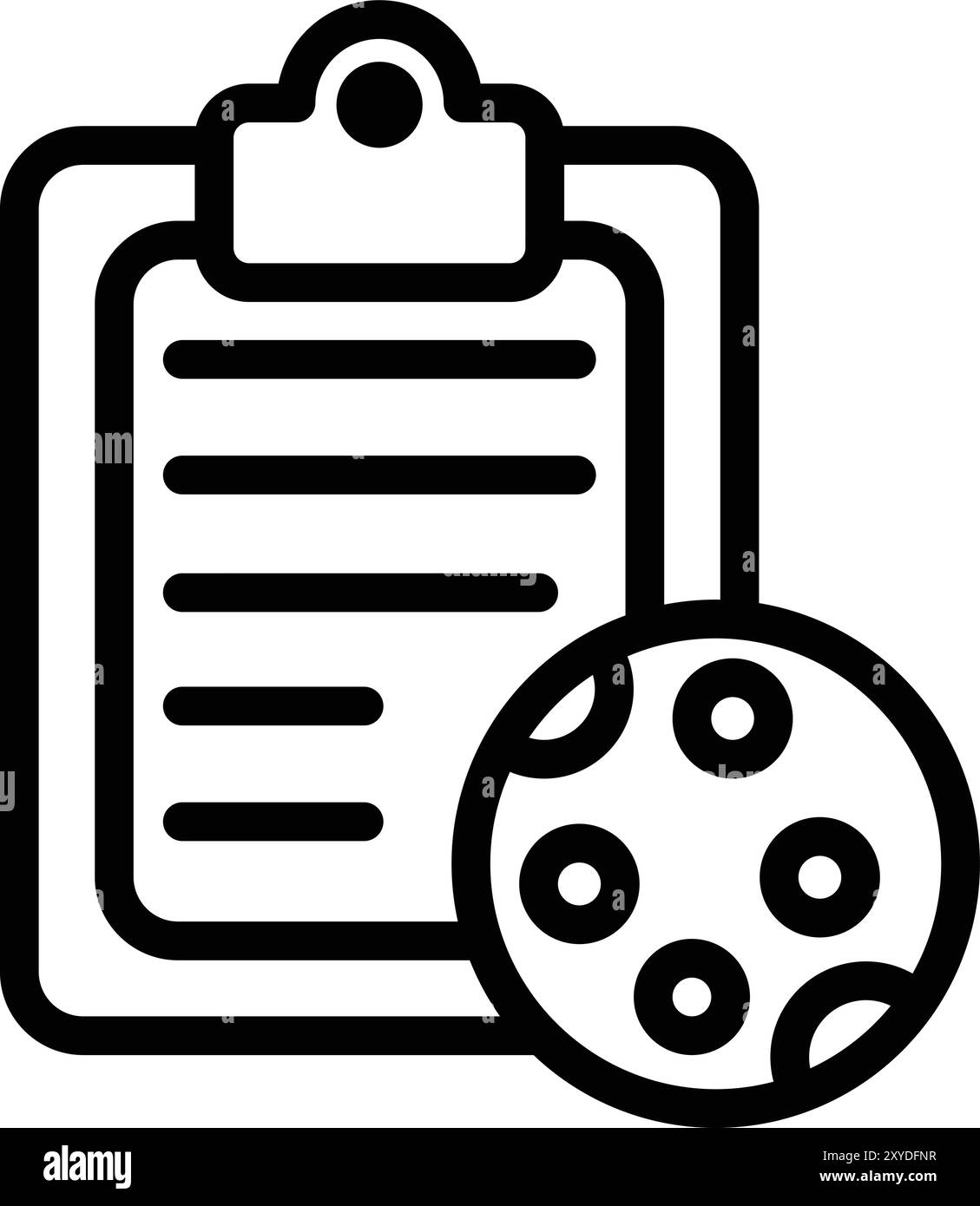 Illustrazione del progetto dell'icona del vettore di rapporto Illustrazione Vettoriale