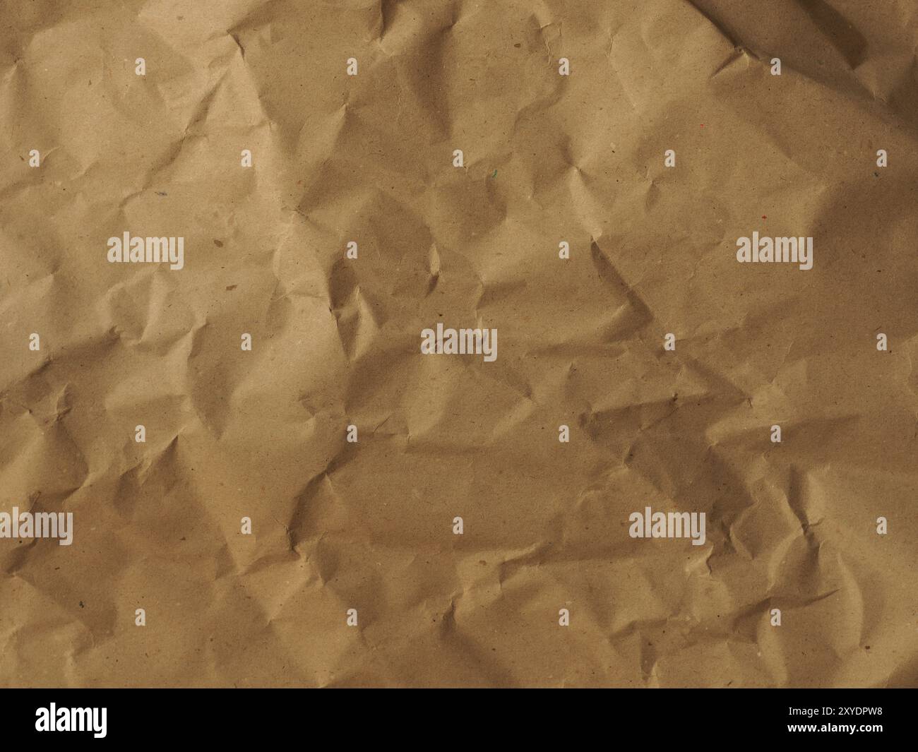 Carta sgualcita o sfondo di cartone, materiale naturale o il concetto di riciclaggio Foto Stock