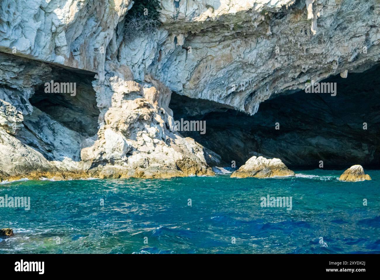 Grotta Meganisi Foto Stock