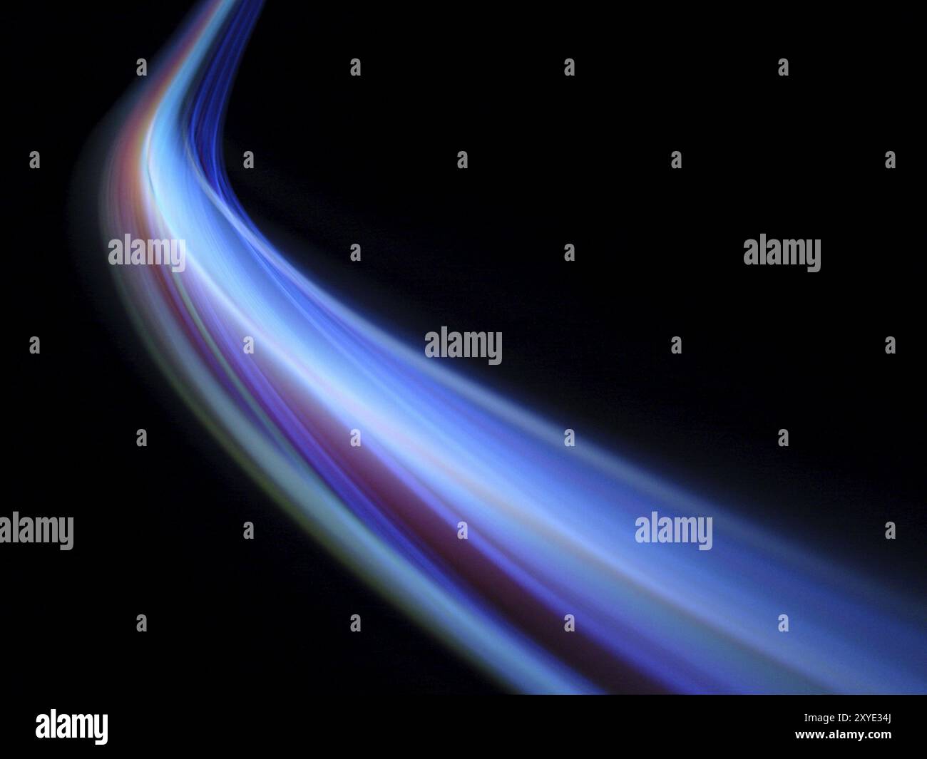 Esposizione prolungata e luce Foto Stock