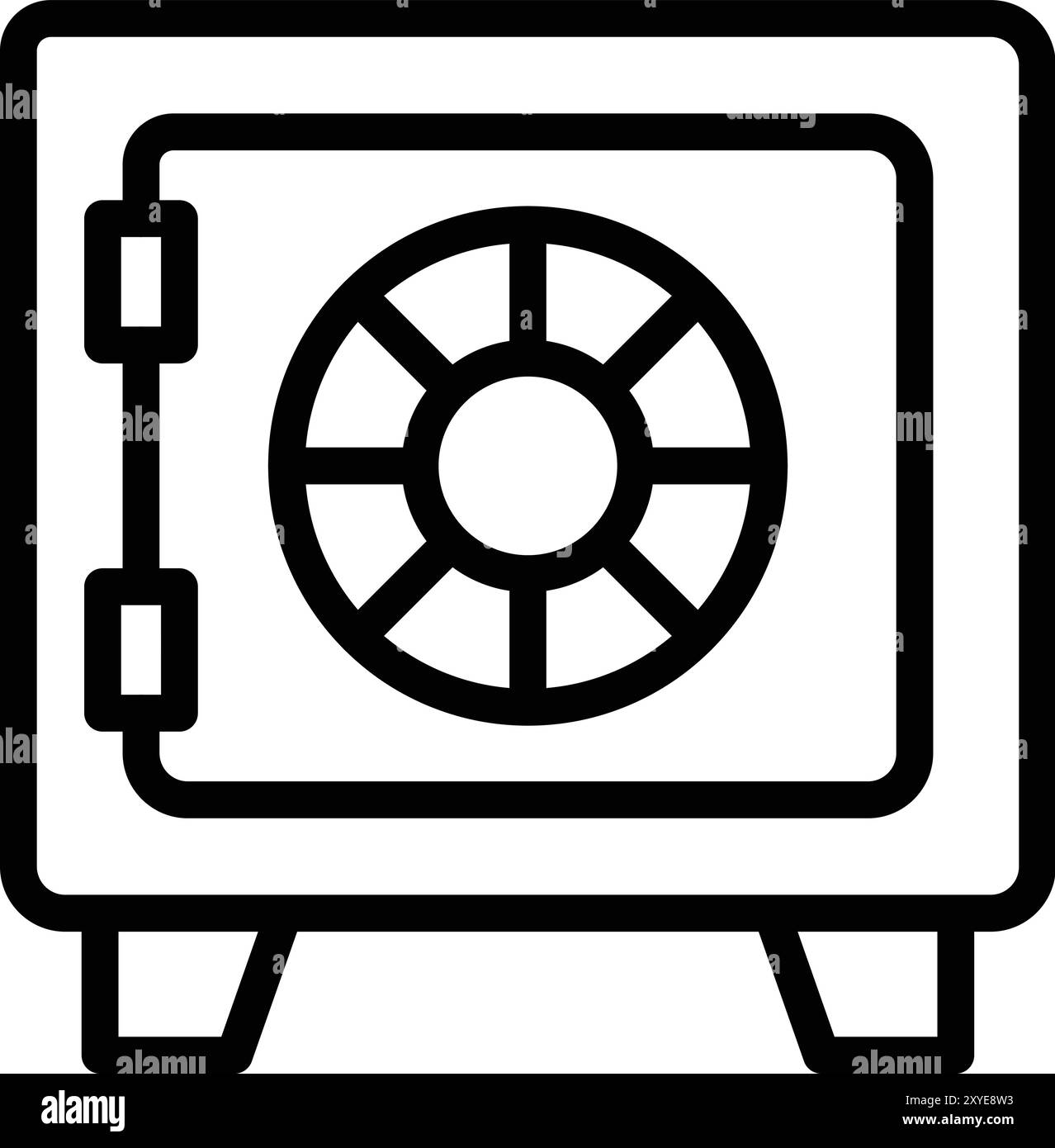 Illustrazione della progettazione dell'icona del vettore di archiviazione Illustrazione Vettoriale