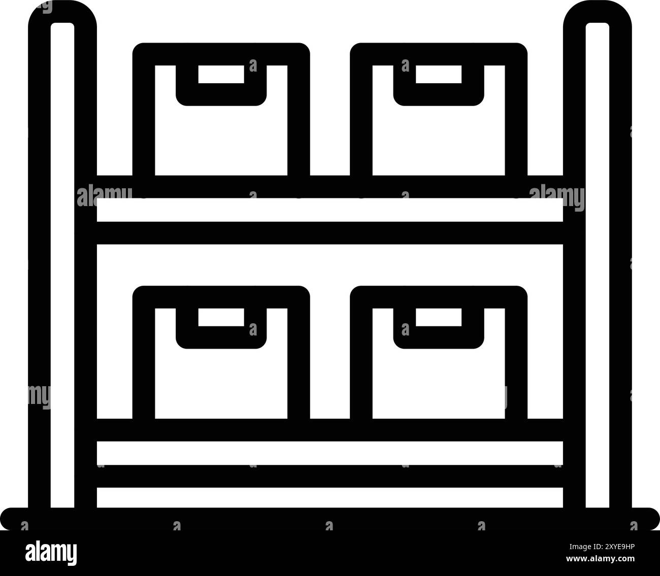 Illustrazione della progettazione dell'icona vettoriale dei materiali di consumo Illustrazione Vettoriale