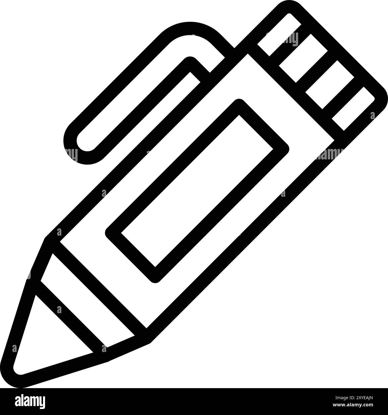 Illustrazione del disegno dell'icona del vettore di marcatura Illustrazione Vettoriale