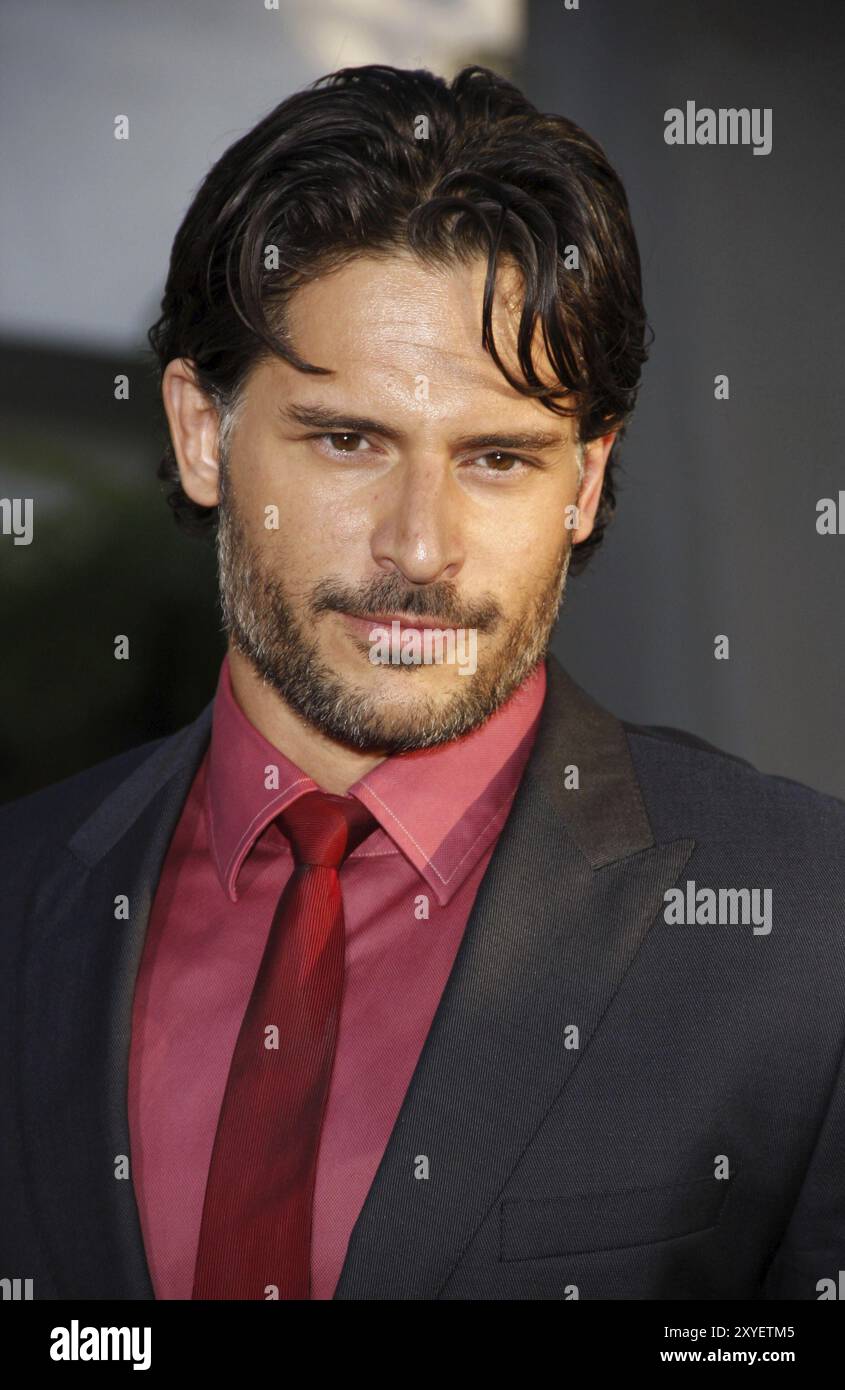 HOLLYWOOD, CALIFORNIA, 21 GIUGNO 2011: Joe Manganiello alla premiere della quarta stagione della HBO di "True Blood" tenutasi presso l'ArcLight Cinemas di Hollywood, USA, il 21 giugno Foto Stock