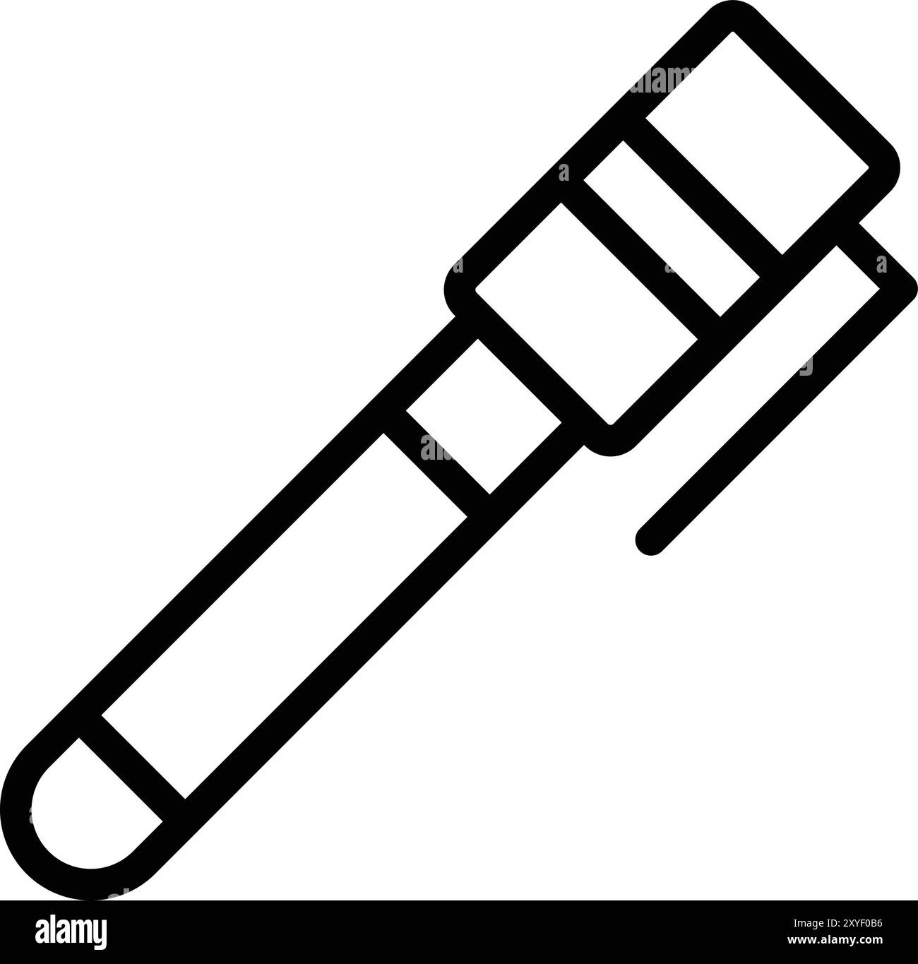 Illustrazione del disegno dell'icona del vettore di marcatura Illustrazione Vettoriale