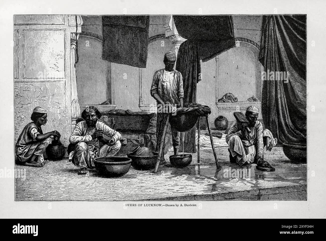 Dyers of Lucknow dal volume II della storia universale di Ridpath di Ridpath, John Clark, 1840-1900 pubblicato nel 1897 Foto Stock