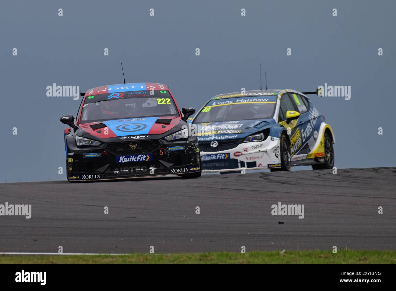 Chris Smiley, Cupra Leon, Restart Racing, round 23, BTCC, British Touring Car Championship, round 22, 23 e 24 della stagione 2024, 25 agosto 2024, Foto Stock