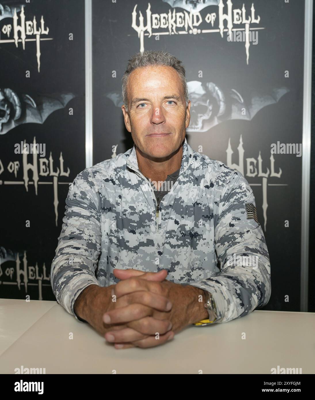 Duesseldorf-NEUSS, GERMANIA, 2 novembre 2019: Richard Burgi (*1958, attore americano, The Sentinel, Desperate Housewives, Hostel Part II) al Weekend di Foto Stock
