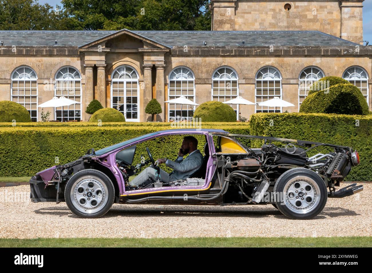 Lamborghini Diablo al Salon prive Concours 2024 al Blenheim Palace Woodstock Oxfordshire Regno Unito Foto Stock