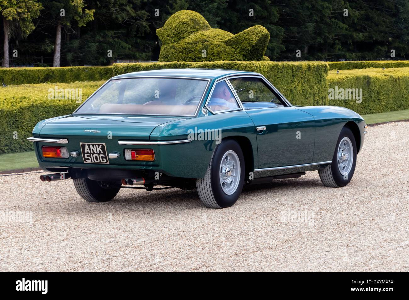 1968 Lamborghini Islero al Salon prive Concours 2024 a Blenheim Palace Woodstock Oxfordshire Regno Unito Foto Stock