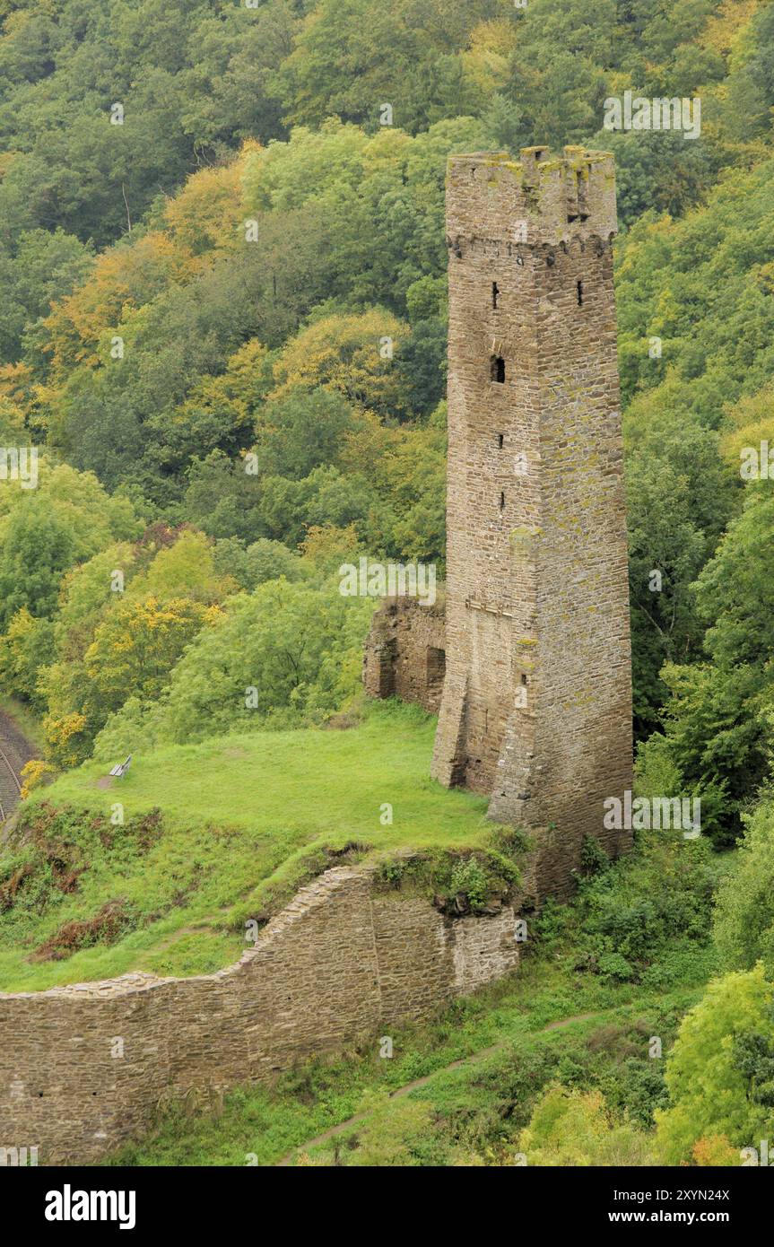 Castello di Monreal, castello di Monreal 03 Foto Stock