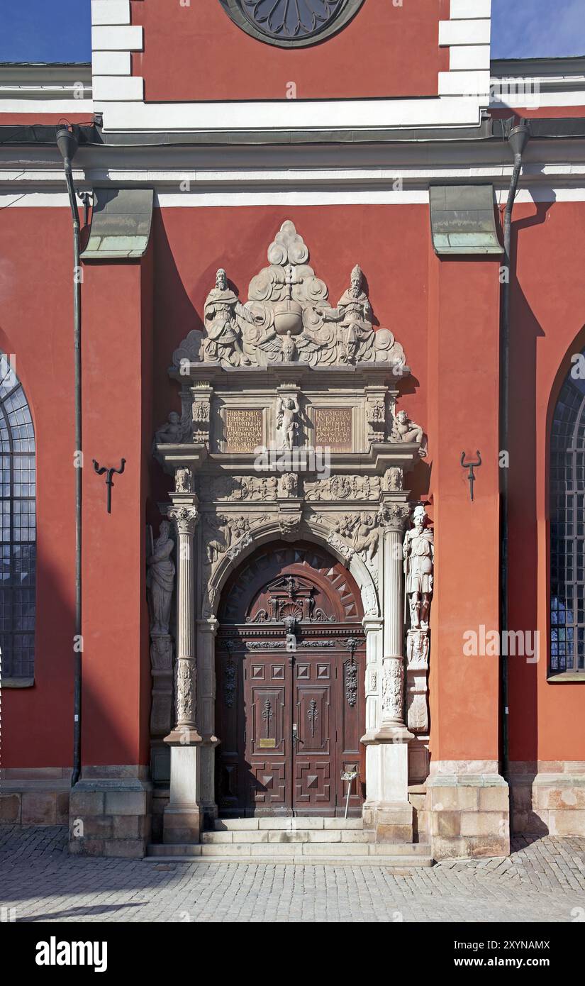 Chiesa di Sankt Jacobs Stoccolma Foto Stock