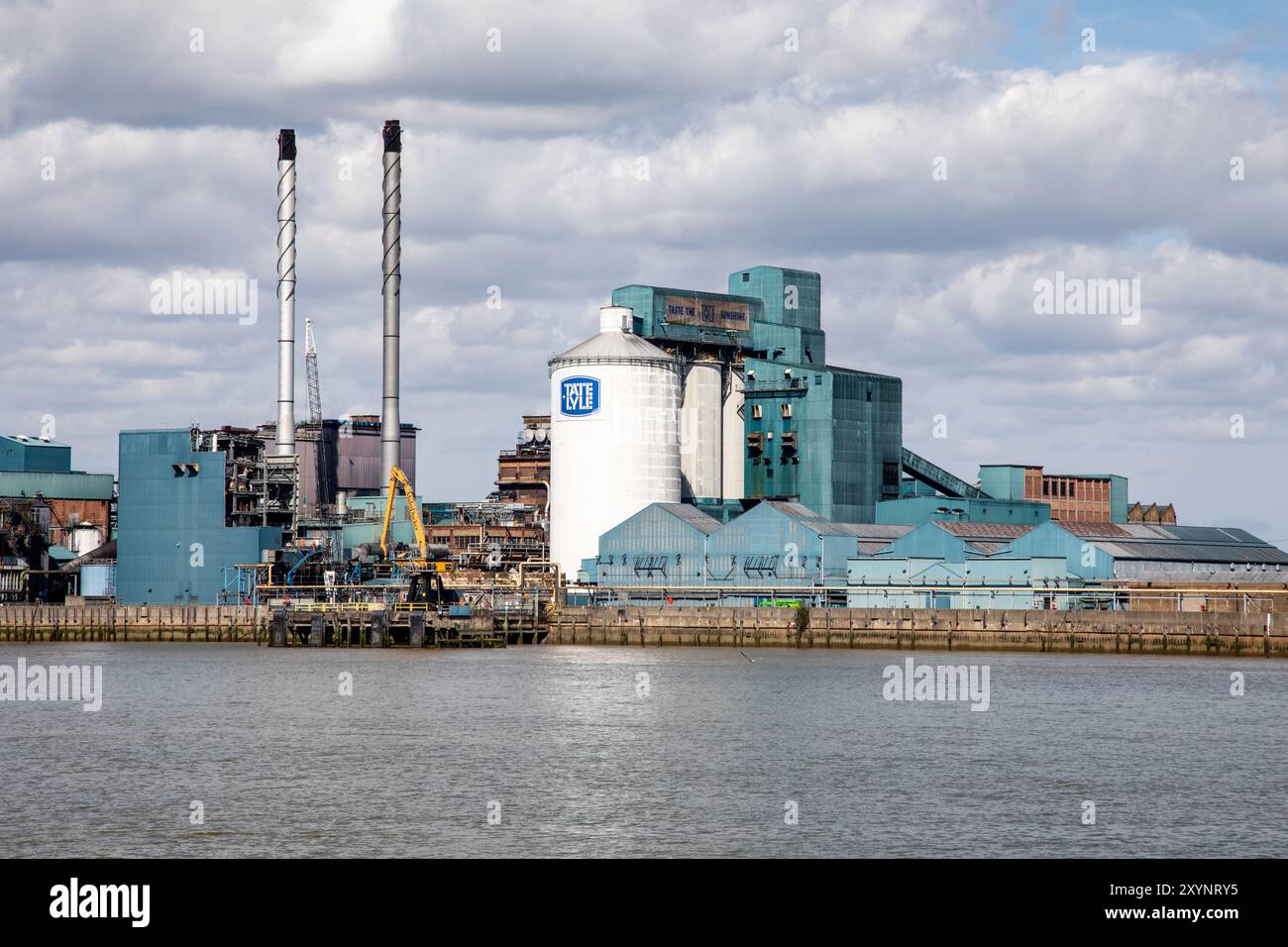 Thames Refinery, Factory Road, Silvertown, Londra E16 2EW. Foto Stock