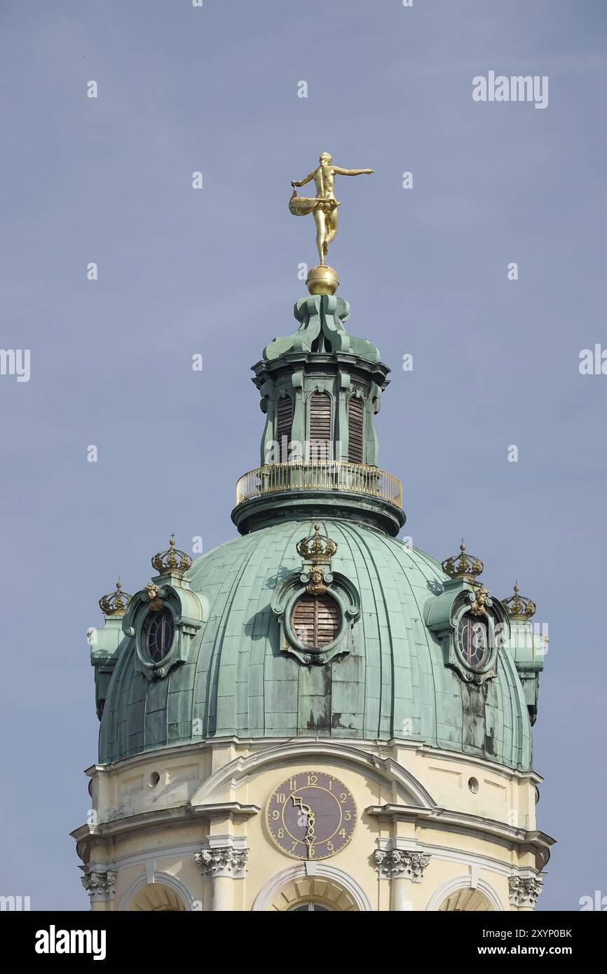 Berlino, Germania, 15 settembre 2014: Primo piano del Castello di Charlottenburg a Berlino il 15 settembre 2014, Europa Foto Stock