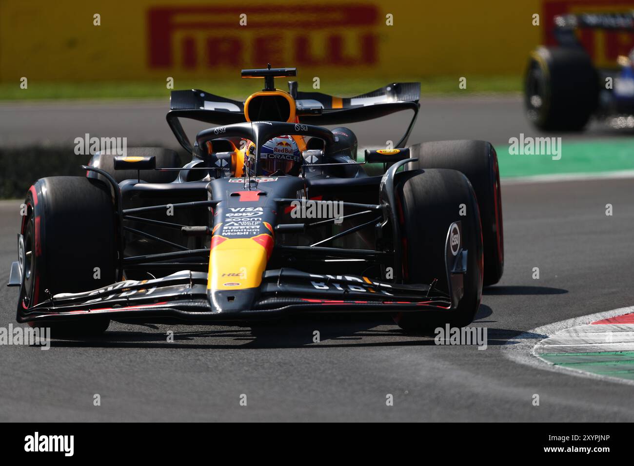 Nel corso della sessione di prove, 30 agosto, del Gran Premio d'Italia 2024 di Formula 1 Pirelli, in programma presso l'autodromo Nazionale di Monza a Monza (MB) Italia - dal 29 agosto al 1 settembre 2024 crediti: Alessio De Marco/Alamy Live News Foto Stock