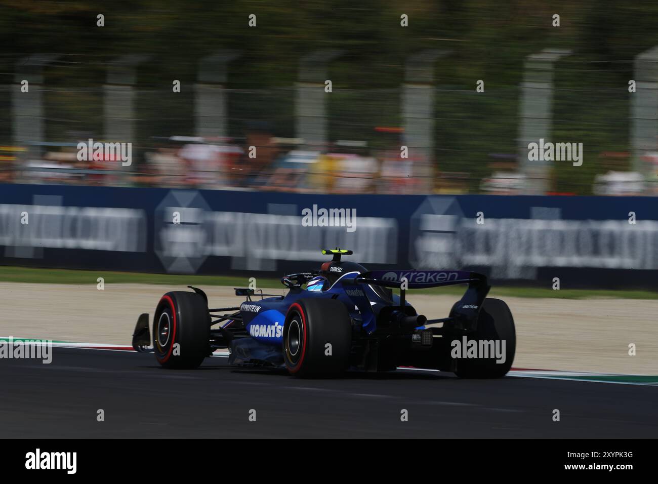 Franco Colapinto (ARG) - Williams Racing - Williams FW46 - Mercedes durante la sessione di prove libere, ago 30, di Formula 1 Pirelli Gran Premio d'Italia 2024, in programma presso l'autodromo Nazionale di Monza di Monza (MB) Italia - ago 29 al 1 settembre 2024 crediti: Alessio De Marco/Alamy Live News Foto Stock